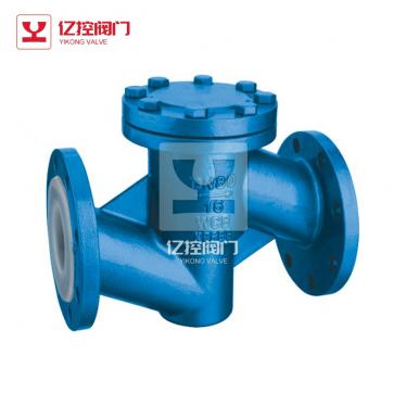 H41F46 J升降式襯氟、襯膠止回閥