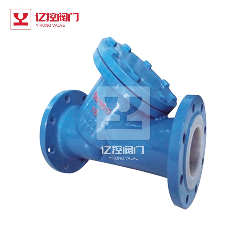 GL41F46 J，Y型襯氟、襯膠過(guò)濾器